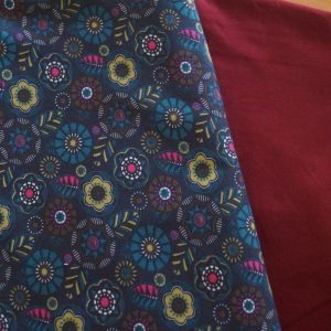 Culotte menstruelle Fleurs colorées