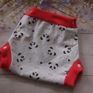 Shorty Pandas blancs
