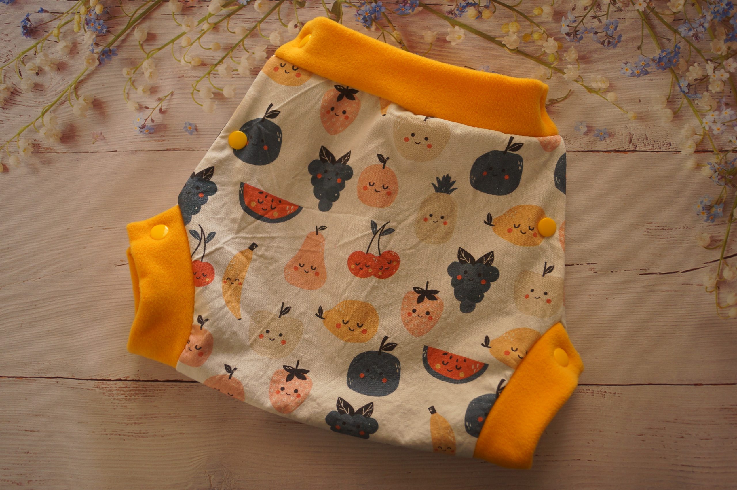 Shorty Fleurs pourpre – Image 2
