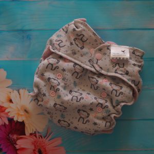 Couche classique + Booster Petits singes