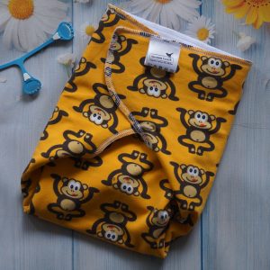 Couche préplate Spéciale Nuit Modal/Chanvre Tailles M ou L Singes