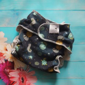 Couche classique + Booster Lamas de l'espace