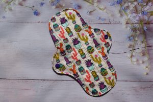 Serviette hygiénique lavable "jour"