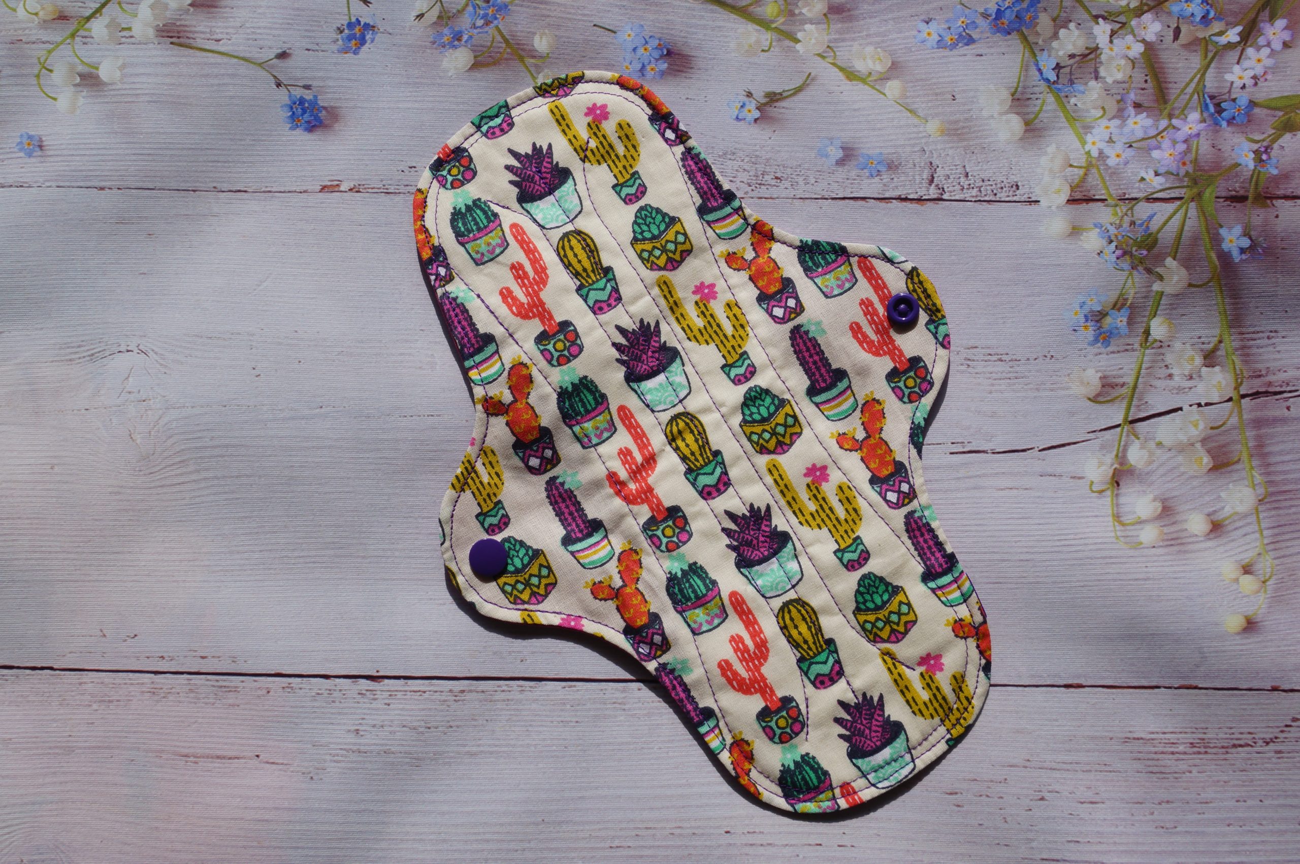 Serviette hygiénique lavable "jour"