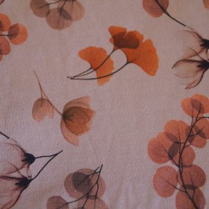 Sarouel évolutif chaud / Salopette chaude Fleurs d'automne