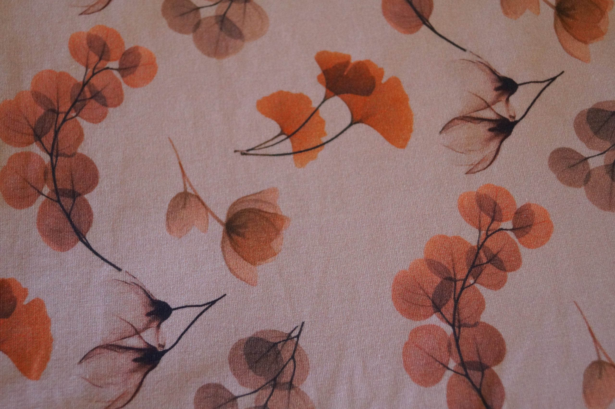 Sarouel évolutif chaud / Salopette chaude Fleurs d'automne