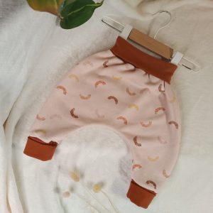 sarouel évolutif arc en ciel rose pale 3