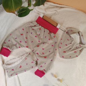 lot sarouel évolutif papillons