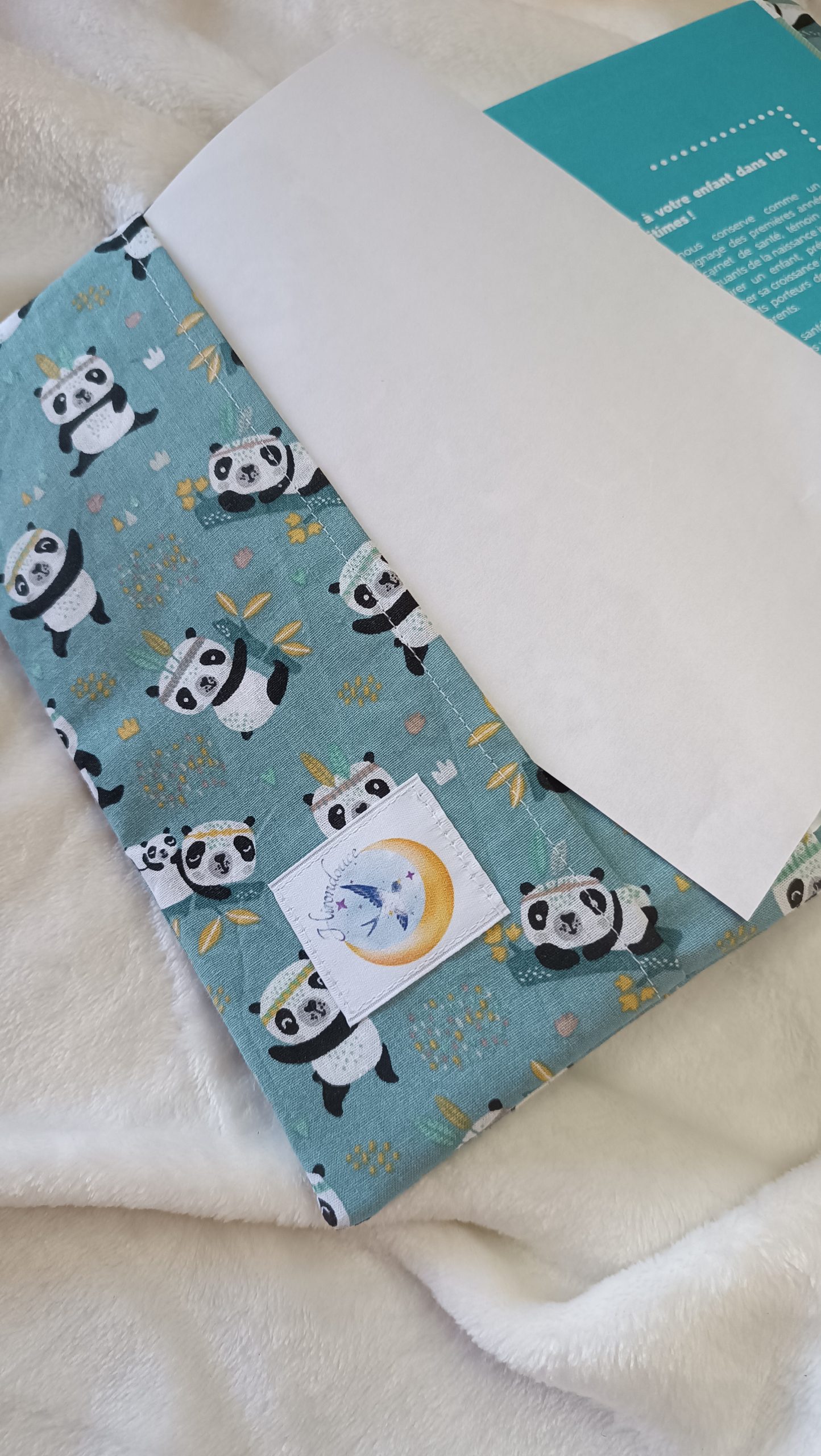 protège carnet de santé personnalisé