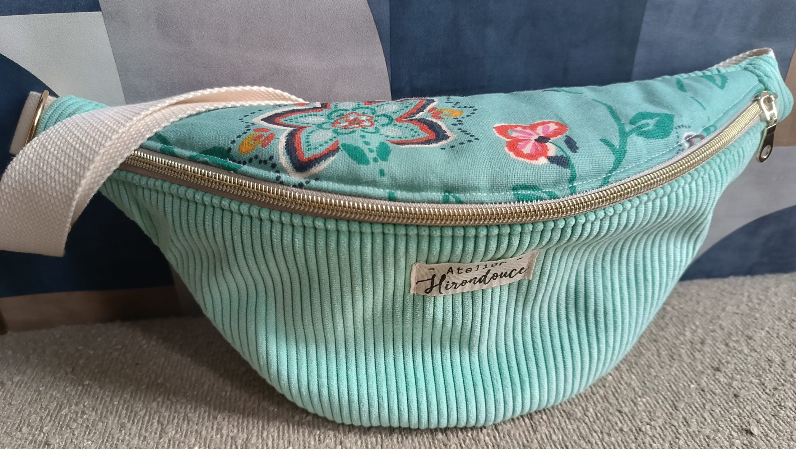 sac banane menthe mandala