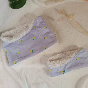 snood citron bébé enfant 4